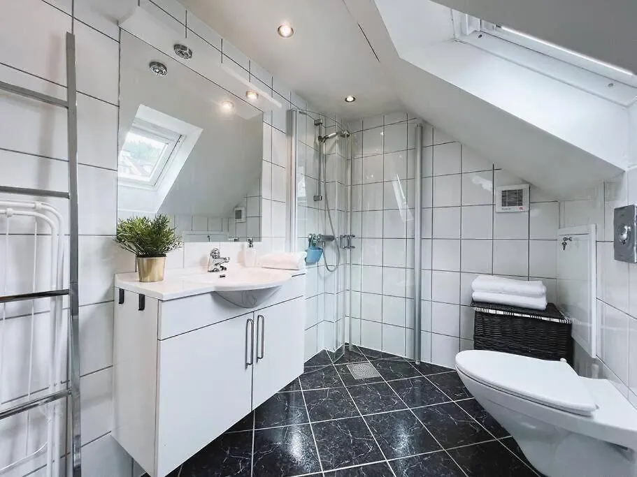 Apartment With Loft & Window Balcony, Free Parking Bergen Norway